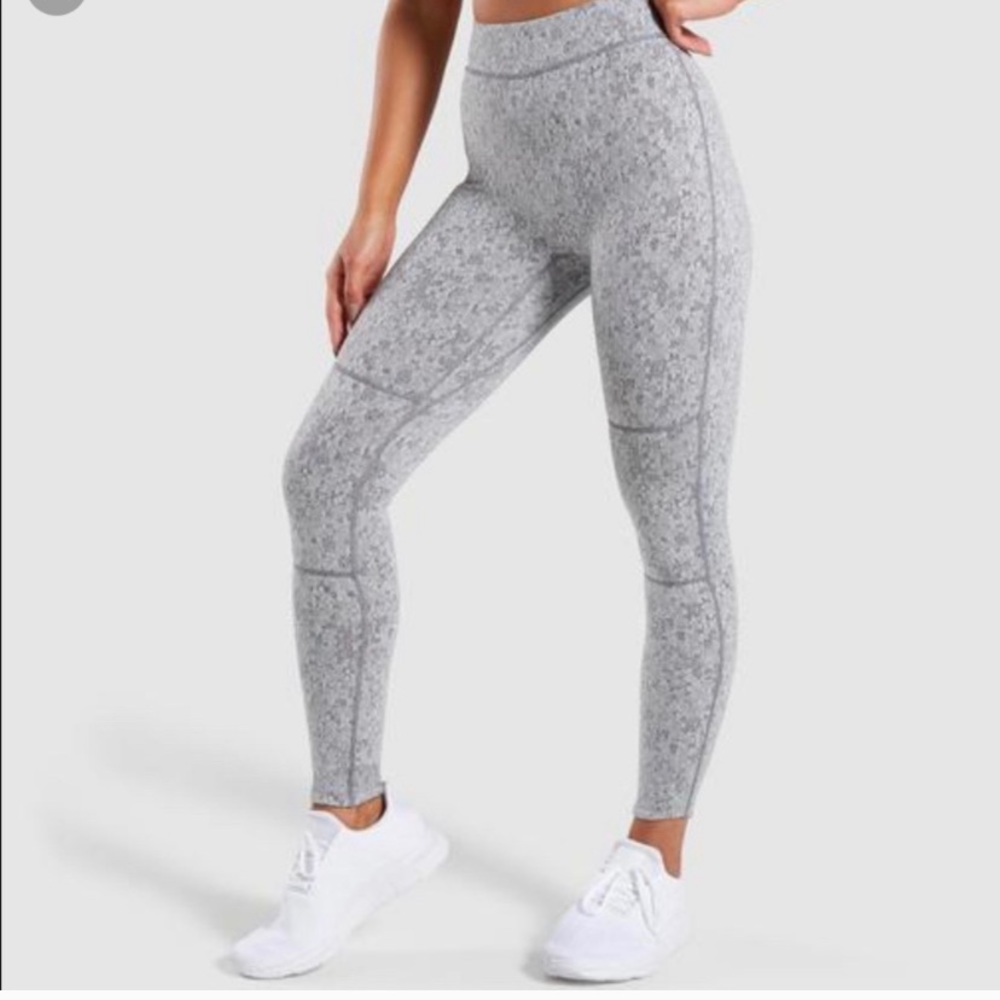 Gym shark FLEUR texture leggings